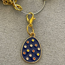 Load image into Gallery viewer, Easter Holiday Bohemian Styled Colorful Easter Eggs Charms Mobile Dust Plug