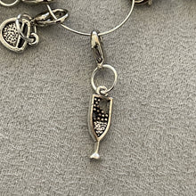 Load image into Gallery viewer, Winery Bottles & Glasses Charms Mobile Dust Plug