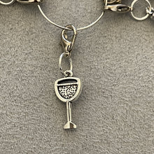 Load image into Gallery viewer, Winery Bottles & Glasses Charms Mobile Dust Plug