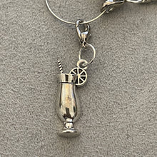 Load image into Gallery viewer, Winery Bottles & Glasses Charms Mobile Dust Plug