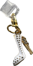 Load image into Gallery viewer, Boujee Enamel High Heels Charms Inlaid Rhinestones Mobile Dust Plug Backpack Pull Tag Interchangeable