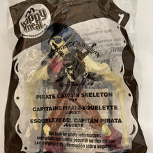 Load image into Gallery viewer, 2008 Pirates of the Caribbean Pirate Captain Skeleton McDonald's Happy Meal Toy Toy #1