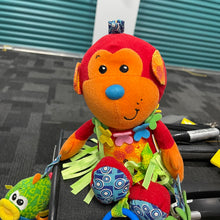 Load image into Gallery viewer, Cute Hawaiian Red Money Rattle 11" Plush (pre-owned)