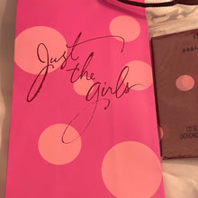 Load image into Gallery viewer, Hallmark Pink & Brown Polka Dots Just the Girls Gift Bag