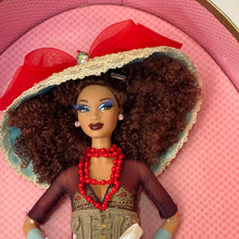 Load image into Gallery viewer, Mattel 2006 Sugar Barbie Doll African American Byron Lars Chapeaux Collection Gold Label #J0980