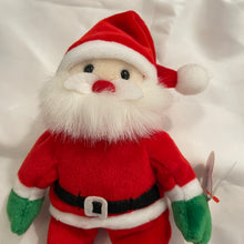 Load image into Gallery viewer, Ty Beanie Baby 1998 Santa Red Suit Canadian Tag Retired Errors