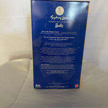 Load image into Gallery viewer, Mattel 1999 Barbie Doll Sydney 2000 Olympic Pin Collector Doll #26302