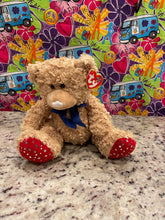 Load image into Gallery viewer, Ty Beanie Buddy Independence Bear Plush Stuffed Doll (Retired)