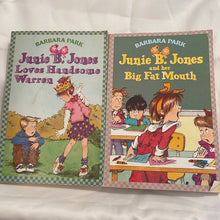 Load image into Gallery viewer, Junie B Jones Loves Handsome Warren &amp; Big Fat Mouth Paperback (Pre-Owned)
