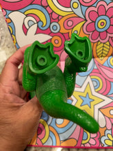 Load image into Gallery viewer, Disney Pixar Toy Story 6" Rex Green Dinosaur Poseable Toy Figure Orange/Red Helmet Hat