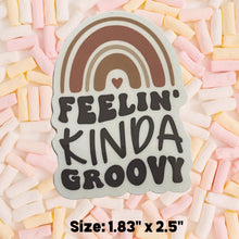 Load image into Gallery viewer, Retro Feeling Groovy Themed Waterproof Die-cut Stickers - Choose from 11 Unique Designs