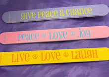 Load image into Gallery viewer, Peace Nail File Emory Board Ganz TA0904