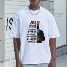 Load image into Gallery viewer, God Says You Are Unique Male Design Trendy Iron-on Heat Transfer