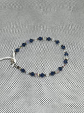 Load image into Gallery viewer, Crystal Cubes & Bicones Handcrafted Crystal Beaded Bracelet Jewelry 7.5" Group #2