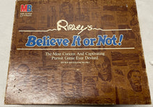 Load image into Gallery viewer, Vintage 1984 Ripley's Believe It Or Not! Board Game By Milton Bradley Complete