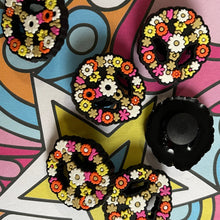 Load image into Gallery viewer, Retro 70s Boho Wish for Peace Groovy Hippie Shoe Charm Accessories #2