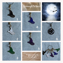 Load image into Gallery viewer, Wizard in Training Sorcerer Hat Halloween Witchy Spooky Smartphone Charm  Mobile Dust Plug