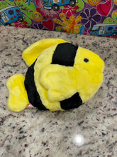 Load image into Gallery viewer, Ty Beanie Buddy Bubbles The Yellow & Black Fish (Retired)