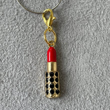 Load image into Gallery viewer, Boujee Bling Charm Collections - Lipstick Beauty Charms Mobile Dust Plug