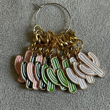 Load image into Gallery viewer, Desert Cactus Charms Mobile Dust Plug Backpack Zipper Pull Tag Stylish Phone Accessories for Every Vibe