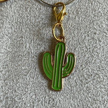 Load image into Gallery viewer, Desert Cactus Charms Mobile Dust Plug Backpack Zipper Pull Tag Stylish Phone Accessories for Every Vibe