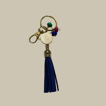 Load image into Gallery viewer, enamel keychain with tassel