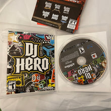 Load image into Gallery viewer, Playstation 3 DJ Hero Start the Party Game Book Included (Pre-owned)