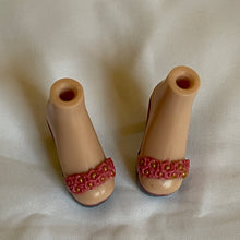 Load image into Gallery viewer, Bratz Doll Feet Pink Sandal Roses Top Design (Pre-owned)