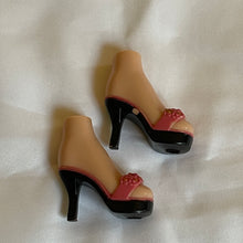 Load image into Gallery viewer, Bratz Doll Feet Pink Sandal Roses Top Design (Pre-owned)