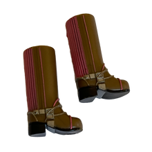 Load image into Gallery viewer, Bratz Girlz Kidz Brown & Pink Tall Boots (Pre-Owned)