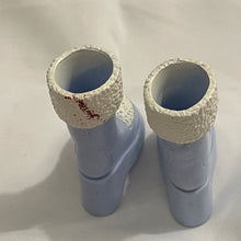 Load image into Gallery viewer, Bratz Doll Wintertime Wonderland Powder Blue &amp; White Platform Snow Boots (Pre-Owned)
