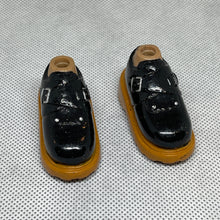Load image into Gallery viewer, MGA Bratz Boyz Black Platform Buckle Shoes Rust Bottom (Pre-owned)