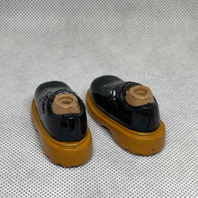 Load image into Gallery viewer, MGA Bratz Boyz Black Platform Buckle Shoes Rust Bottom (Pre-owned)
