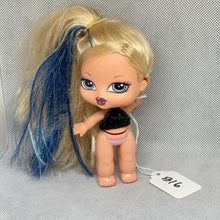 Load image into Gallery viewer, MGA Bratz Babyz Doll Cloe Blue Streaks Glitter Lipstick 4.5" (Pre-Owned) #B-16