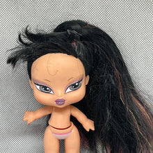 Load image into Gallery viewer, MGA Bratz Babyz Doll Hair Flair Jade Pink Streaks Glitter Lipstick 4.5" (Pre-Owned) #B-4