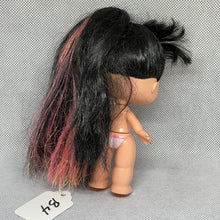 Load image into Gallery viewer, MGA Bratz Babyz Doll Hair Flair Jade Pink Streaks Glitter Lipstick 4.5" (Pre-Owned) #B-4