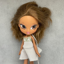 Load image into Gallery viewer, MGA Bratz Girlz Kidz Doll YasminPuple Eye Shadown Pink Lipstick Dress 6" (Pre-Owned) #B-34