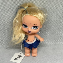 Load image into Gallery viewer, MGA Bratz Babyz Doll Cloe Blue Skirt Glitter Lipstick 4.5" (Pre-Owned) #B-9A