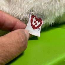 Load image into Gallery viewer, Ty Classics Divine Angel Wing Bear 15" Cream Tag Bent Worn (Pre-Owned)