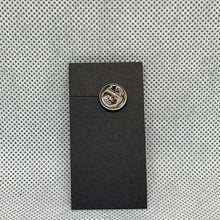 Load image into Gallery viewer, Christmas Holiday Brooch Red Stocking with Gingerbead Boy Resin Cabochon Pin