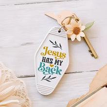 Load image into Gallery viewer, Faith-based, Mom, Teacher Motel Keychains – Retro Charm for Modern Adventures - Ol-O12 (Misc)