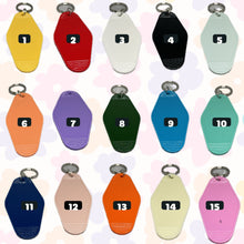 Load image into Gallery viewer, Nurse Healthcare Worker Inspired Motel Keychains – Retro Charm for Modern Adventures N1-N10
