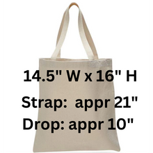 Load image into Gallery viewer, Be Stronger than Your Excuses Design Trendy Canvas Tote Bag Customizable Iron-On Graphic