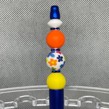 Load image into Gallery viewer, Shades of Orange Beaded Pens – Unique Handmade Gifts for Birthdays, Holiday & Everyday Inspiration | Ink Refill | Affordable