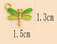 Load image into Gallery viewer, Dragonflies Charms Mobile Dust Plug Backpack Zipper Pull Tag Stylish Phone Accessories for Every Vibe