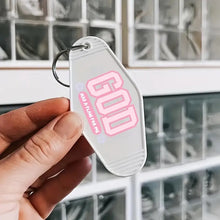Load image into Gallery viewer, Faith-based Inspiration Motel Keychains – Retro Charm for Modern Adventures F1-F12