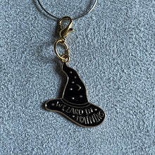 Load image into Gallery viewer, Wizard in Training Sorcerer Hat Halloween Witchy Spooky Smartphone Charm Mobile Dust Plug