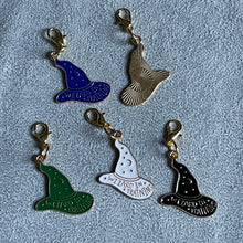 Load image into Gallery viewer, Wizard in Training Sorcerer Hat Halloween Witchy Spooky Smartphone Charm Mobile Dust Plug