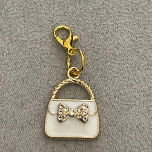 Load image into Gallery viewer, White purse cute fancyMobile Y2K Phone Charm Jewelry