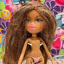 Load image into Gallery viewer, Bratz Yasmin Selfie Snaps Doll Legs Bend - #20 (Lot 3) Nude Fashion Doll Only